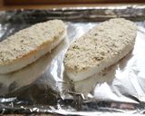 低脂肪！阿部の笹かまぼこ香草焼きサンド作り方6写真