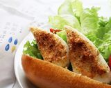 低脂肪！阿部の笹かまぼこ香草焼きサンド作り方8写真