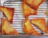 キムチとチーズの揚げワンタン♪作り方4写真