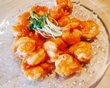 お弁当★本格的エビチリ★コリコリとろ～ん作り方7写真