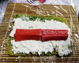 ほうれん草入り玉子ロール♪作り方5写真