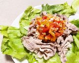 本技おいしいキムチで豚しゃぶサラダ♪作り方6写真