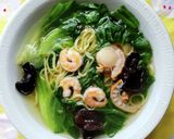 レタスの外葉を活用！あっさりタンメン♪作り方1写真
