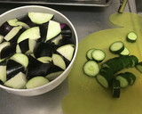 味付け簡単！ナスときゅうりの塩昆布炒め作り方1写真