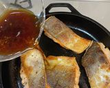 鮭のムニエル和風生姜ソース〜何食べ#65作り方3写真