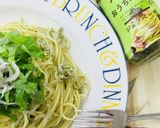 スパドレde☆バジルとしらすスパゲッティ作り方3写真