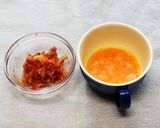 とろ～りキムたま☆ご飯作り方1写真