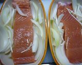 鮭と盛りたくさんキノコの味噌バター蒸し作り方4写真