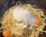 生クリームを使わないカルボナーラ作り方4写真
