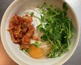 超ヘルシー！豆腐×おから×キムチのチヂミ作り方1写真