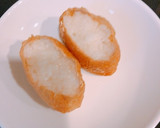 もちもち、栗ののったおはぎ風いなり寿司作り方3写真