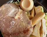 醤油ドレッシング dE 豚骨　つけ麺作り方4写真