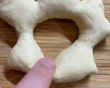 パン生地の成形の仕方例1！お日さま形☀️作り方4写真