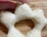 パン生地の成形の仕方例1！お日さま形☀️作り方5写真