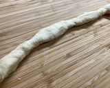 パン生地成形2 ベーコン巻きパン作り方1写真