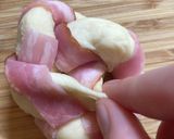 パン生地成形2 ベーコン巻きパン作り方6写真