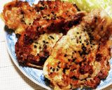 【スタミナup！】豚肉のニンニク挟み焼き作り方6写真