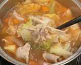 食べる！豚キムチ春雨スープ*+作り方8写真