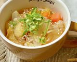 食べる！豚キムチ春雨スープ*+作り方9写真