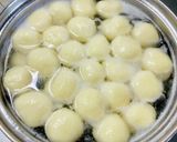 ヘルシーお豆腐白玉の♡フルーツポンチ♡作り方10写真