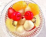 ヘルシーお豆腐白玉の♡フルーツポンチ♡作り方15写真