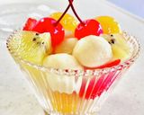 ヘルシーお豆腐白玉の♡フルーツポンチ♡作り方16写真