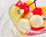 ヘルシーお豆腐白玉の♡フルーツポンチ♡作り方17写真