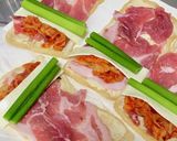 夫が喜ぶ!豚キムチーズ巻き作り方4写真