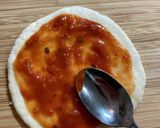 パン生地成形5☕︎︎☺︎ミニミニピザ作り方2写真