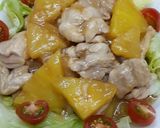台湾パイナップルと鶏肉の旨煮作り方4写真