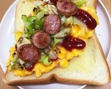 スクランブルエッグトースト作り方6写真