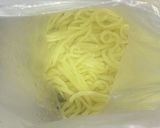 俺流!沖縄の味…鯖味噌キムチのからそば作り方4写真