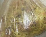 俺流!沖縄の味…鯖味噌キムチのからそば作り方6写真