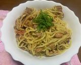 俺流!沖縄の味…鯖味噌キムチのからそば作り方7写真