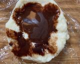 パン生地成形7☆チョコ味ドーナツ形ꪔ̤̫作り方2写真