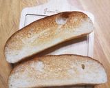 キムチのタルティーヌ風作り方1写真
