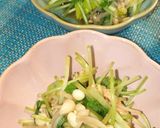 三つ葉とエノキのお浸し☆湯通し野菜だしも作り方9写真