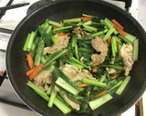 簡単！お弁当にも！小松菜と豚肉炒め作り方4写真