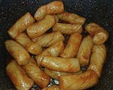 こんにゃくの焼肉のたれケチャップ炒め作り方2写真