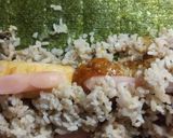 帰りは手ぶら*海苔巻き風お弁当作り方4写真