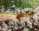 帰りは手ぶら*海苔巻き風お弁当作り方4写真