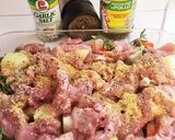 鶏モモ肉と野菜のローズマリーグリル作り方2写真
