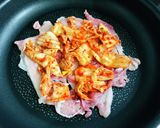 カリカリチーズの焼き☆豚キムチ作り方2写真