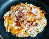 カリカリチーズの焼き☆豚キムチ作り方4写真