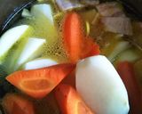 根菜のコンソメスープ煮!作り方1写真