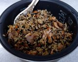 高たんぱく玄米鶏炊き込みご飯作り方15写真
