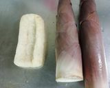破竹とお揚げのたいたん(孫に伝授)作り方1写真