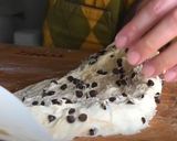 簡単フワフワ♪牛乳チョコチップちぎりパン作り方8写真
