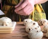 簡単フワフワ♪牛乳チョコチップちぎりパン作り方14写真