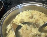 豆腐のかきたま汁作り方4写真